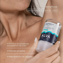 Carregar imagem no visualizador da galeria, Desodorante Stick Cristal Sensitive Alva - 120G