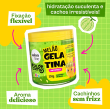 Carregar imagem no visualizador da galeria, Gelatina Melão #todecacho Kids Antifrizz 550g