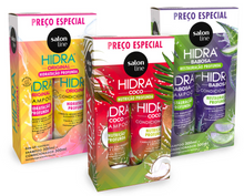 Chargez l'image dans la visionneuse de la galerie,Kit Hidra Shampoo & Condicionador Original, Coco & Babosa