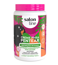 Carregar imagem no visualizador da galeria, Creme Para Pentear Definição Intensa Salon Line 1kg
