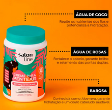 Carregar imagem no visualizador da galeria, Creme Para Pentear Definição Máxima Salon Line 1kg
