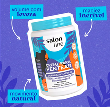 Carregar imagem no visualizador da galeria, Creme Para Pentear Definição Natural 1kg
