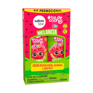 Kit Melancia Kids Champô e Amacioador Salon Line Todecacho