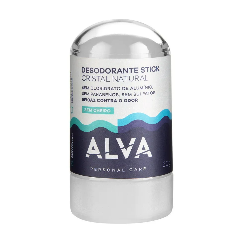 Desodorante Stick Cristal Sensitive Alva - 60g