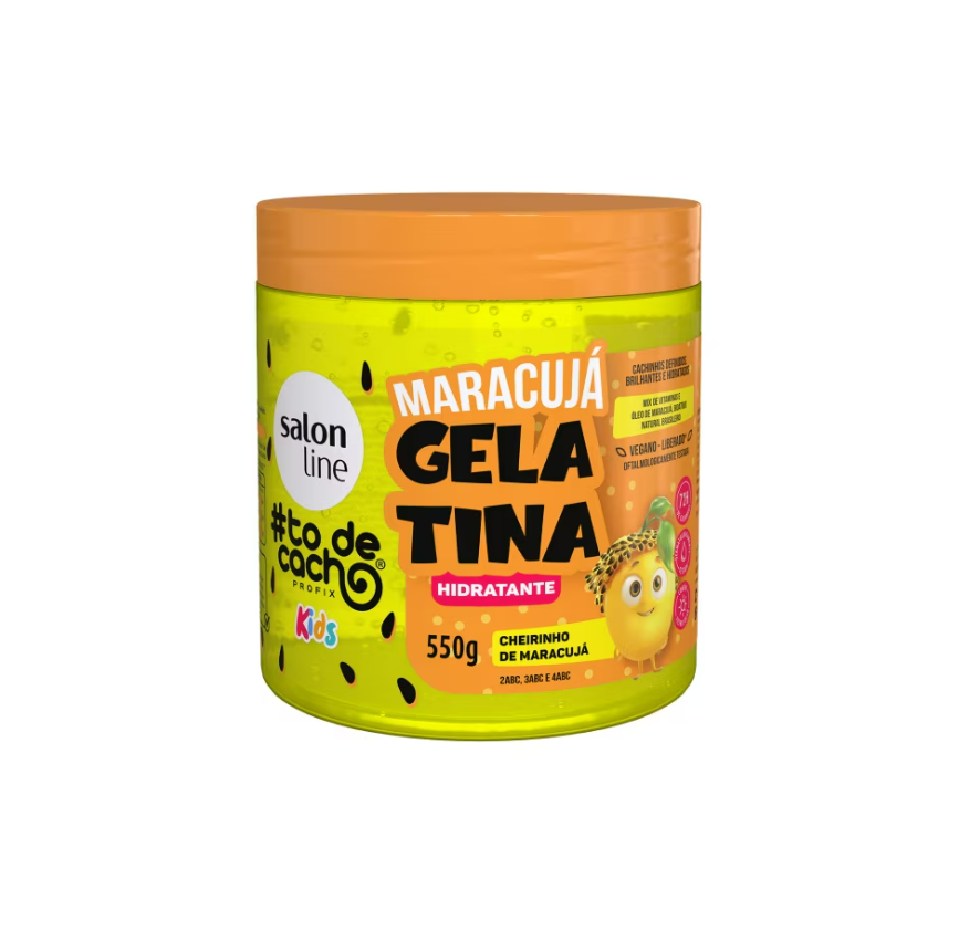 Gelatina Maracujá #todecacho Kids Hidratante 550g