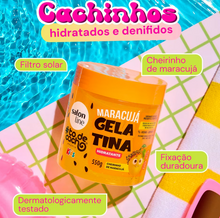 Carregar imagem no visualizador da galeria, Gelatina Maracujá #todecacho Kids Hidratante 550g
