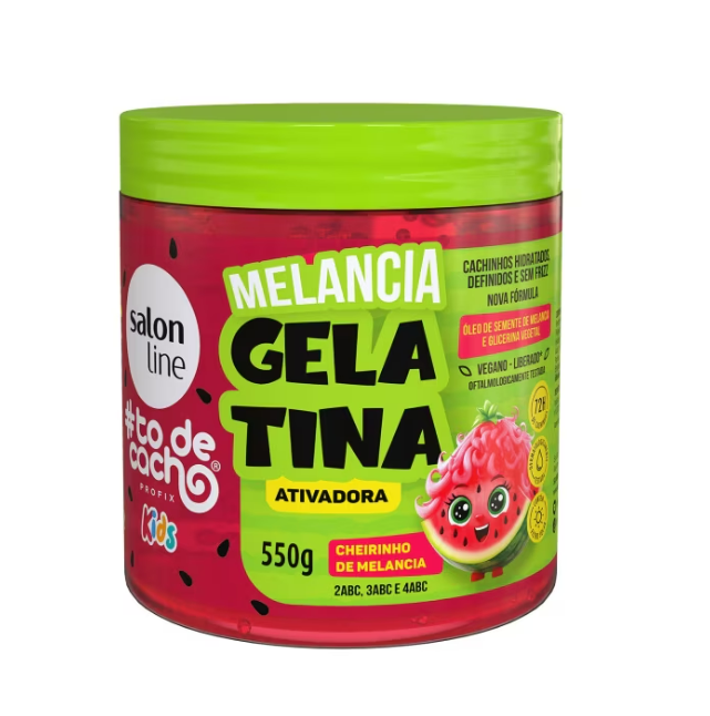 Gelatina Melância #todecacho Kids Ativadora 550g