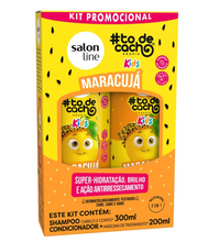 Carregar imagem no visualizador da galeria, Kit Shampoo e Condicionador Maracujá #todecacho Kids
