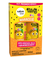 Kit Champô e Amaciador Maracujá #todecacho Kids