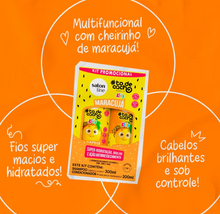 Carregar imagem no visualizador da galeria, Kit Shampoo e Condicionador Maracujá #todecacho Kids
