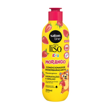 Carregar imagem no visualizador da galeria, Kit Shampoo e Condicionador Morango Meu Liso Kids
