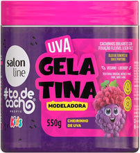 Chargez l'image dans la visionneuse de la galerie,Gelatina Modeladora #TodeCacho Kids Uva Salon Line
