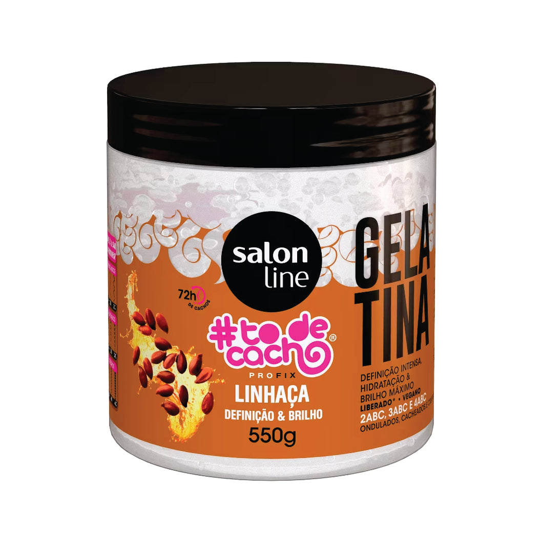 Gelatina Salon Line - #todecacho Linhaça