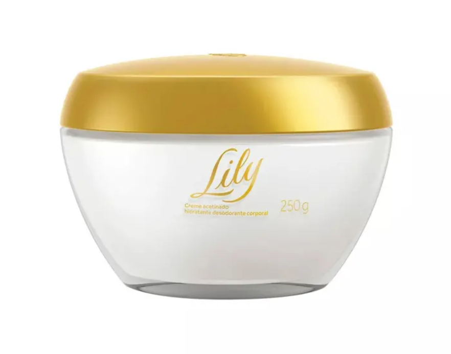 Lily Creme Acetinado Hidratante Desodorante Corporal