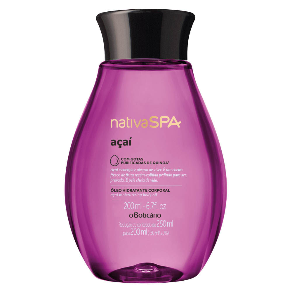 Óleo Corporal Nativa Spa, Boticário